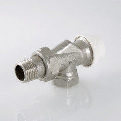 Клапан термостатический для радиатора угловой с осевым управлением Valtec 1/2&quot; VT.179.N.04