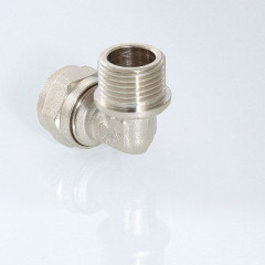 Фитинг обжимной угольник 90° VALTEC VTm.353.N.002605 26x3/4 с переходом на наружную резьбу