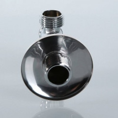 Кран шаровый угловой с фильтром Valtec 1/ 2х М10 VT.282