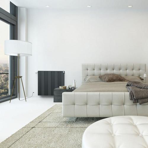 Биметаллический радиатор Royal Thermo Piano Forte 500 Noir Sable 6 секц.