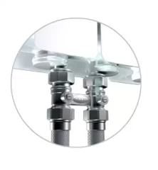 Алюминиевый радиатор отопления Rifar Alum Ventil 500 VR 4 секции