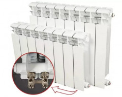 Радиатор биметаллический Rifar Base Ventil 350 BVR 14 секций