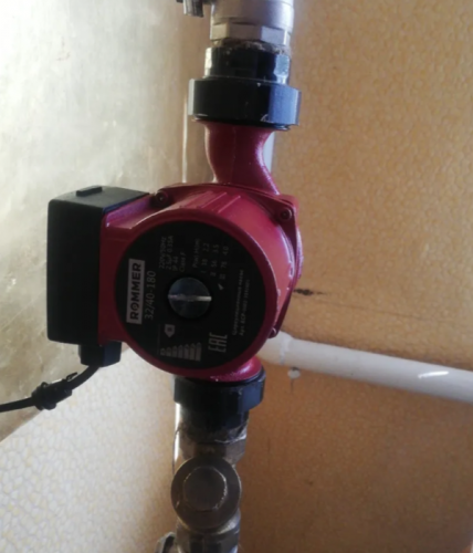 Насос для отопления Rommer 25/80-180