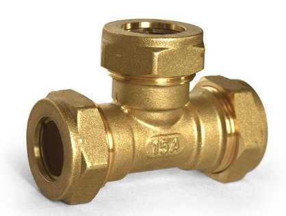 Тройник соединительный Stahlmann 15х15х15 EF