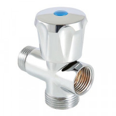 Вентиль-тройник для стиральных машин Valtec 1/2х3/4 х 1/2 VT.255