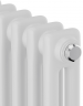 Стальной трубчатый радиатор 3-колончатый Royal Thermo Insignia C3030 - 14 секц. RAL9016, боковое 1/2