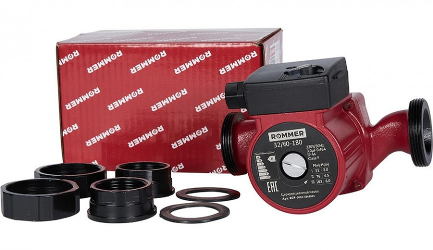 Насос для отопления Rommer 32/60-180