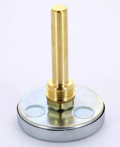 Термометр биметаллический с погружной гильзой Watts F+R801 (T) 80/75 (1/2",160"С)