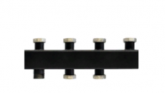 Стальной распределительный коллектор Rommer 2 контура 1&quot;x1 1/4&quot;