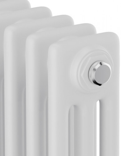 Стальной трубчатый радиатор 3-колончатый Royal Thermo Insignia C3030 - 42 секц. RAL9016, боковое 1/2