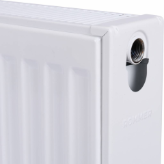Стальной панельный радиатор Тип 22 Rommer Compact 22/400/400 боковое подключение