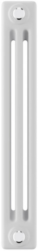Стальной трубчатый радиатор 3-колончатый Royal Thermo Insignia C3050 - 10 секц. RAL9016, боковое 1/2