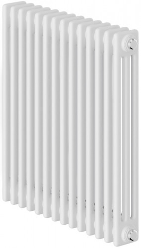 Стальной трубчатый радиатор 3-колончатый Royal Thermo Insignia C3050 - 14 секц. RAL9016, боковое 1/2