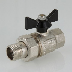 Кран шаровый с накидной гайкой Valtec 1/2&quot; МF VT.327