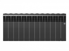 Биметаллический радиатор Royal Thermo Biliner 350 Noire Sable 12 секц.