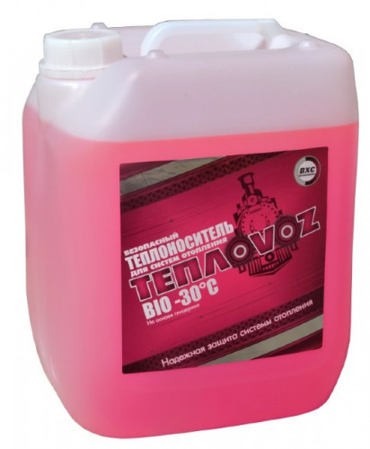 Теплоноситель глицерин Теплovoz Bio -30 10кг