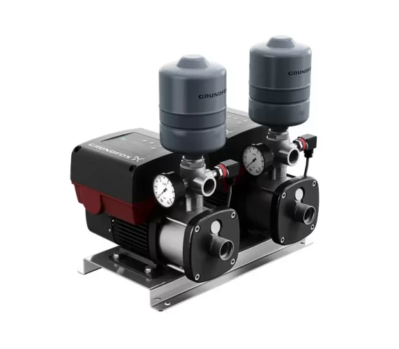 Насосная установка Grundfos CMBE TWIN 3-62 с розеткой SHUKO