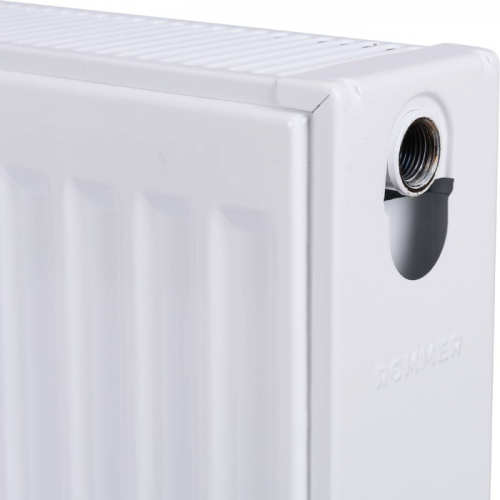 Стальной панельный радиатор Тип 22 Rommer Compact 22/400/700 боковое подключение
