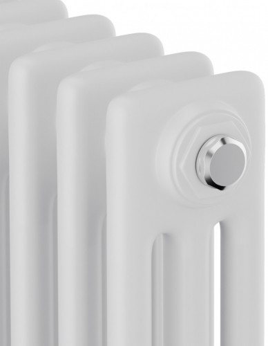 Стальной трубчатый радиатор 3-колончатый Royal Thermo Insignia C3050 - 22 секц. RAL9016, боковое 1/2
