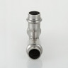 Тройник из нержавеющей стали Valtec 22х15х22