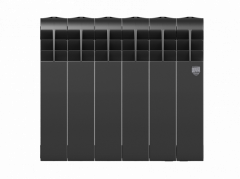 Биметаллический радиатор Royal Thermo Biliner 350 Noire Sable 6 секц.