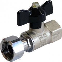 Кран шаровой с накидной гайкой STOUT 1/2&quot;х1/2&quot; SVB-0009-000015