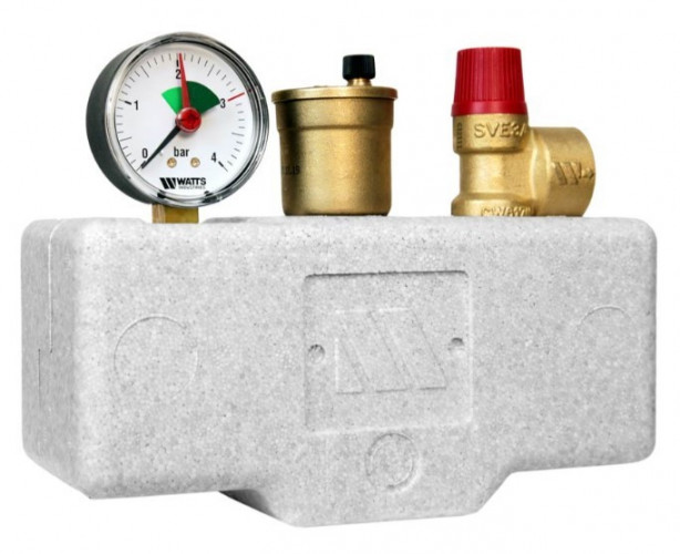 Группа безопасности Watts KSG 30/25M-ISO2 (до 200 кВт) (в теплоизоляции)