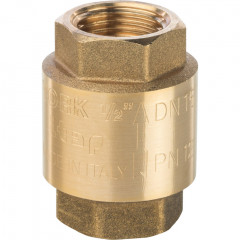 Клапан обратного хода с пластиковым седлом STOUT 1/2&quot;