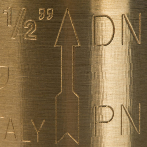 Клапан обратного хода с пластиковым седлом STOUT 1/2"