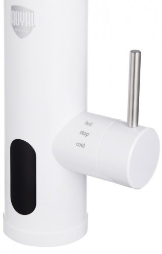 Электрический проточный водонагреватель 3 кВт Royal Thermo QuickTap (White)