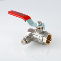 Кран шаровый с дренажным вентилем Valtec 3/4 Valtec VT.245