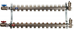 Коллектор с запорными клапанами STOUT SMS 0912 000013