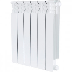 Биметаллический радиатор STOUT SPACE 500 нижнее 6 секций (SRB-0320-050006)