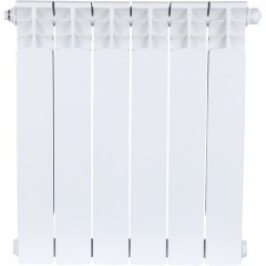 Биметаллический радиатор STOUT SPACE 500 нижнее 6 секций (SRB-0320-050006)