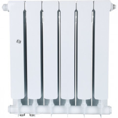 Биметаллический радиатор STOUT SPACE 500 нижнее 6 секций (SRB-0320-050006)