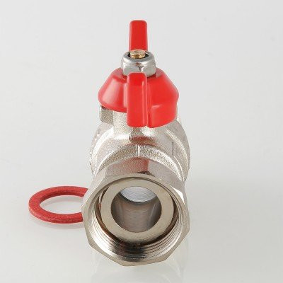 Кран шаровый с накидной гайкой 1" VT.260.N.0606