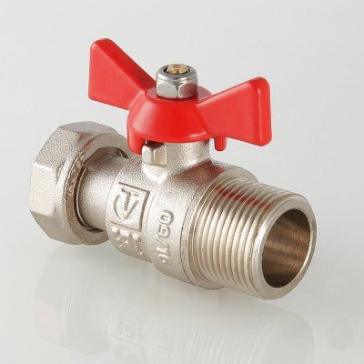 Кран шаровый с накидной гайкой 1" VT.260.N.0606