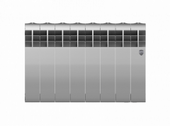 Биметаллический радиатор Royal Thermo Biliner 350 Silver Satin 8 секц.