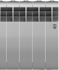 Биметаллический радиатор Royal Thermo BiLiner 350 Silver Satin VR80 - 10 секц.