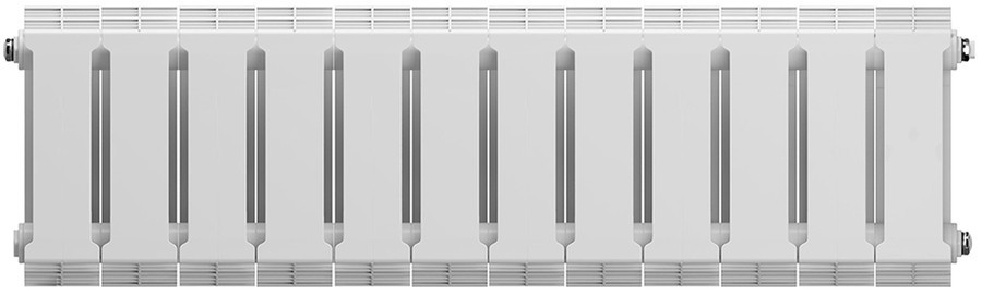 Биметаллический радиатор Royal Thermo PianoForte 200 /Bianco Traffico - 12 секц.