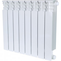 Биметаллический радиатор STOUT SPACE 500 нижнее 8 секций (SRB-0320-050008)