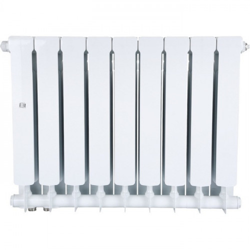 Биметаллический радиатор STOUT SPACE 500 нижнее 9 секций (SRB-0320-050009)