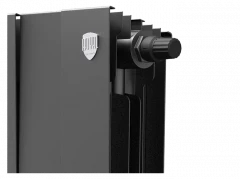 Биметаллический радиатор отопления Royal Thermo PianoForte 300 18 секций Noir Sable VDR