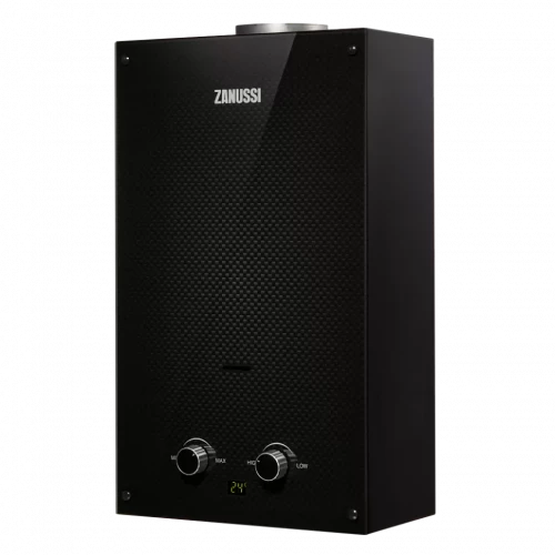Газовый проточный водонагреватель Zanussi GWH 10 Fonte Glass Carbon