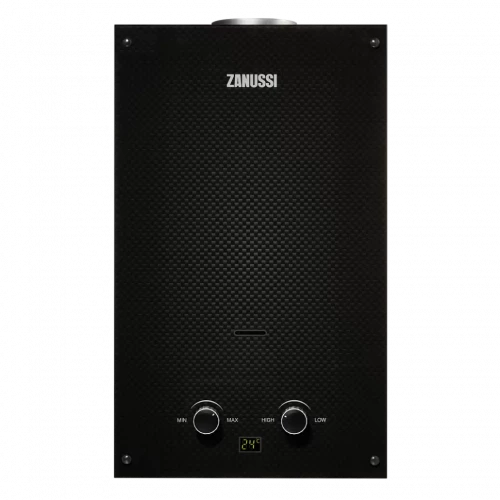Газовый проточный водонагреватель Zanussi GWH 10 Fonte Glass Carbon
