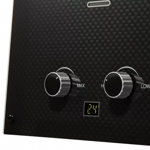 Газовый проточный водонагреватель Zanussi GWH 10 Fonte Glass Carbon