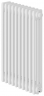 Стальной трубчатый радиатор 3-колончатый Royal Thermo Insignia VC3050 - 10 секц. RAL9016, нижнее 1/2