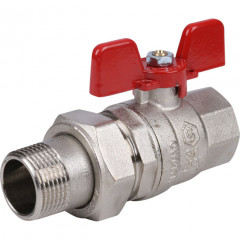 Кран шаровой с накидной гайкой STOUT 3/4&quot; SVB-1007-000020