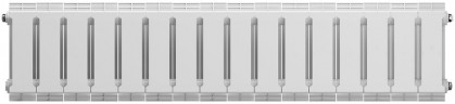 Биметаллический радиатор Royal Thermo PianoForte 200 /Bianco Traffico - 16 секц.