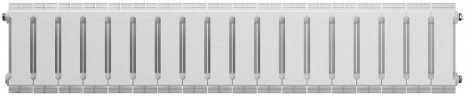 Биметаллический радиатор Royal Thermo PianoForte 200 /Bianco Traffico - 18 секц.